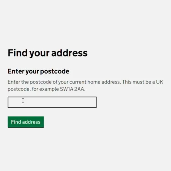 Stage Four Confirm Address 2
